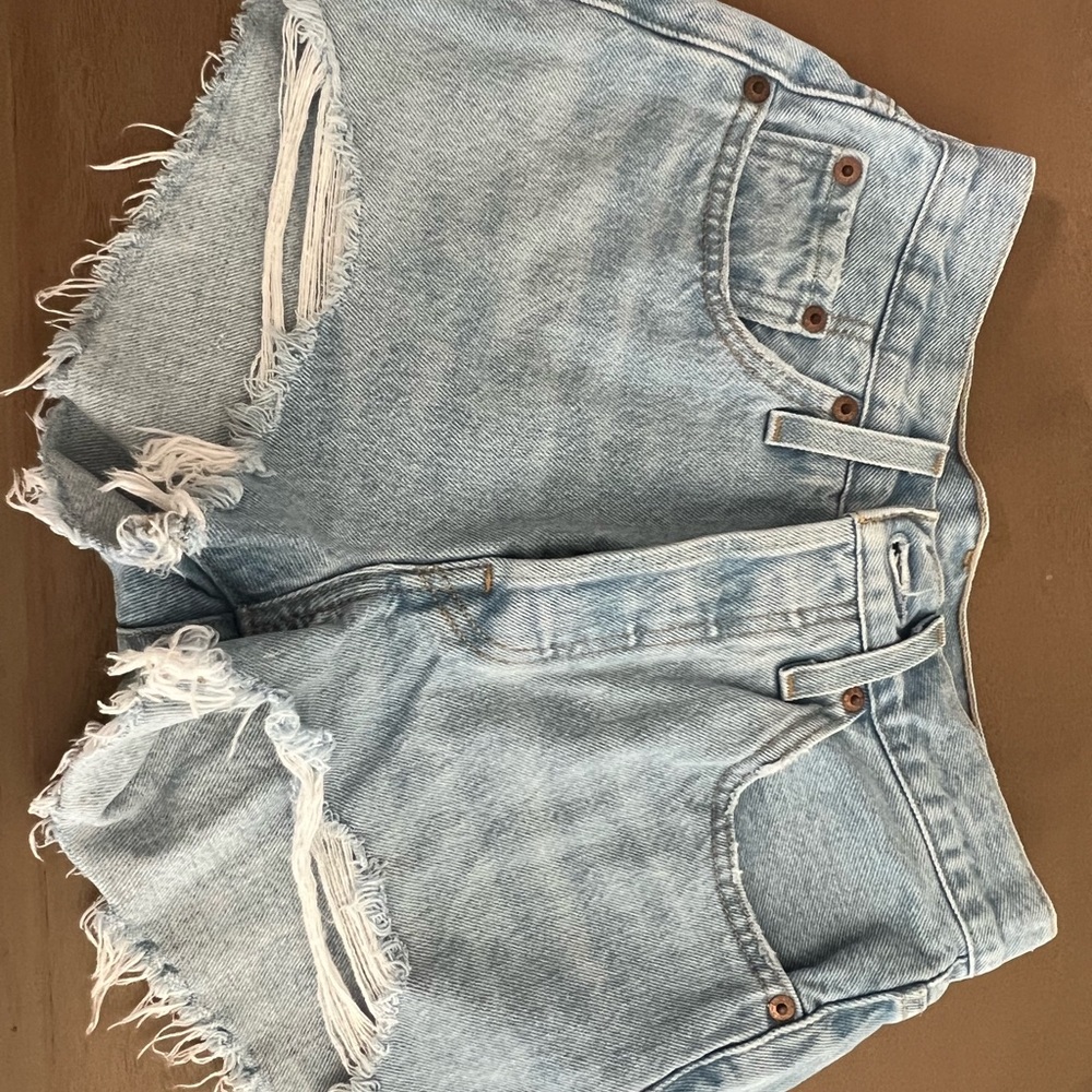 Levi’s Denim Frayed Hem Women's Shorts
